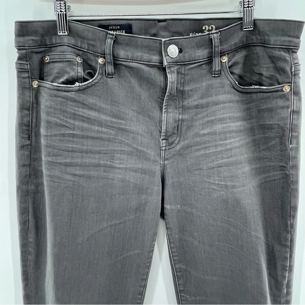 J. Crew Gray Toothpick Jeans Size 32